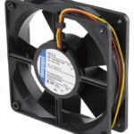 8004985251 4314/2, DC Fans Tubeaxial Fan, 119x119x32mm, 24VDC, 100.1CFM, Speed Signal/Open Collector Output Hirschmann