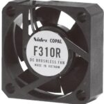 8004771279 F310R-05LC, DC Fans Brushless DC Fan, 30 X 30 X 10mm, 5V DC, .09m3/min Air flow, 23 Pa Static pressure, 17db Noise, 1 sleeve bearing Hirschmann
