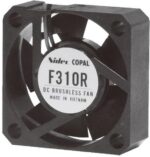 8019861844 F310R-12LLC, Fan Tubeaxial 12VDC Square - 30mm L x 30mm H Sleeve 2.1 CFM (0.059m³/min) 2 Wire Leads Hirschmann — изображение 2