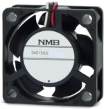 8004799683 04015SS-12N-AT-00, DC Fans DC Tubeaxial Fan, 40x40x15mm, 12VDC, 7.4CFM, Rib Mount, Sleeve, 3 Wire, Tach Hirschmann