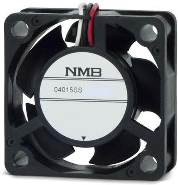 doc029293002 8004799683 04015SS-12N-AT-00, DC Fans DC Tubeaxial Fan, 40x40x15mm, 12VDC, 7.4CFM, Rib Mount, Sleeve, 3 Wire, Tach Hirschmann — изображение 1