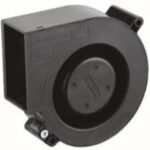 8033863759 09533GA-24M-AL-00, Fan Blower 24VDC Rectangular/Rounded - 97mm L x 93.5mm H Ball 28.6 CFM (0.801m³/min) 3 Wire Leads Hirschmann