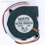 8008912024 Вентилятор Servo E0720L12B8AS-64 DC 12V 0.3A 3pin улитка Hirschmann