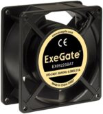 8009510062 EX289004RUS, Вентилятор 220В AC ExeGate EX09225BAT (92x92x25 мм, 2-Ball (двойной шарикоподшипник), клеммы, 2600RPM, 31dBA) Hirschmann — изображение 7