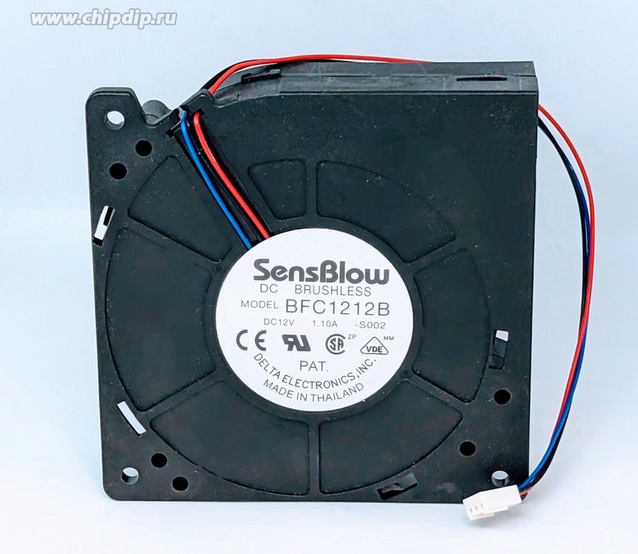 doc029346758 8007682263 Вентилятор SensBlow Dс Brushless BFC1212b 120x120x32 12v улитка Hirschmann — изображение 1