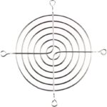 8009693929 FG-09 Series Steel Finger Guard for 92mm Fans, 83mm Hole Spacing, 92 x 92mm Hirschmann