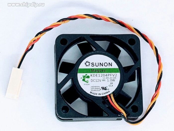 8017320761 Вентилятор Sunon KDE1204PFV2 12v 1.0W 40x10 3pin () Hirschmann — изображение 2