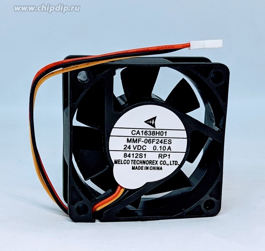 doc029456283 8016487542 Вентилятор Melco Technorex MMF-06F24ES (CA1638H01/ CB0500H01/NC5332H42) 60x25мм 24V 0.1A Hirschmann — изображение 1