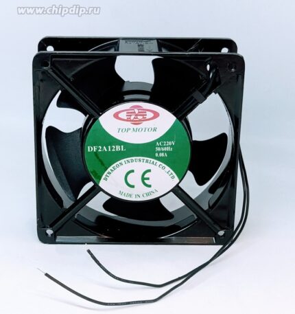 8035598156 Вентилятор TOP MOTOR DF2A12BL AC 220V 50/60Hz 0.08A 2pin 120x38 () Hirschmann