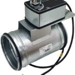 8021099649 TKD125-SC-03DN/24V Регулирующая заслонка круглая, диам. 125мм с электроприводом 3Нм, 24В ... Hirschmann