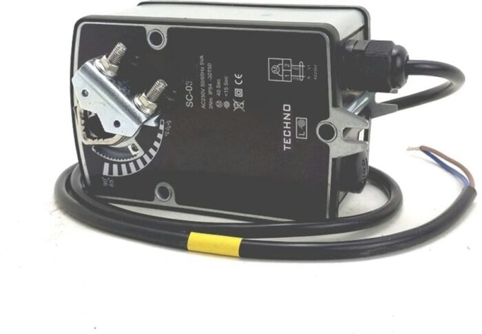 8020842455 TKD100-SC-03DN/230V Регулирующая заслонка круглая, диам. 100мм с электроприводом 3Нм, 220В ... Hirschmann — изображение 3
