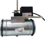 8020842463 TKD100-02DN/230V Регулирующая заслонка круглая, диам. 100мм с риверсивным электроприводом 2Нм, 220В ... Hirschmann