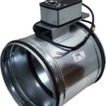 8020842460 TKD200-SC-03DN/230V Регулирующая заслонка круглая, диам. 200мм с электроприводом 3Нм, 220В ... Hirschmann