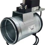 8020842462 TKD125-02DN/230V Регулирующая заслонка круглая, диам. 125мм с риверсивным электроприводом 2Нм, 220В ... Hirschmann