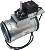 8020842462 TKD125-02DN/230V Регулирующая заслонка круглая, диам. 125мм с риверсивным электроприводом 2Нм, 220В ... Hirschmann — изображение 4