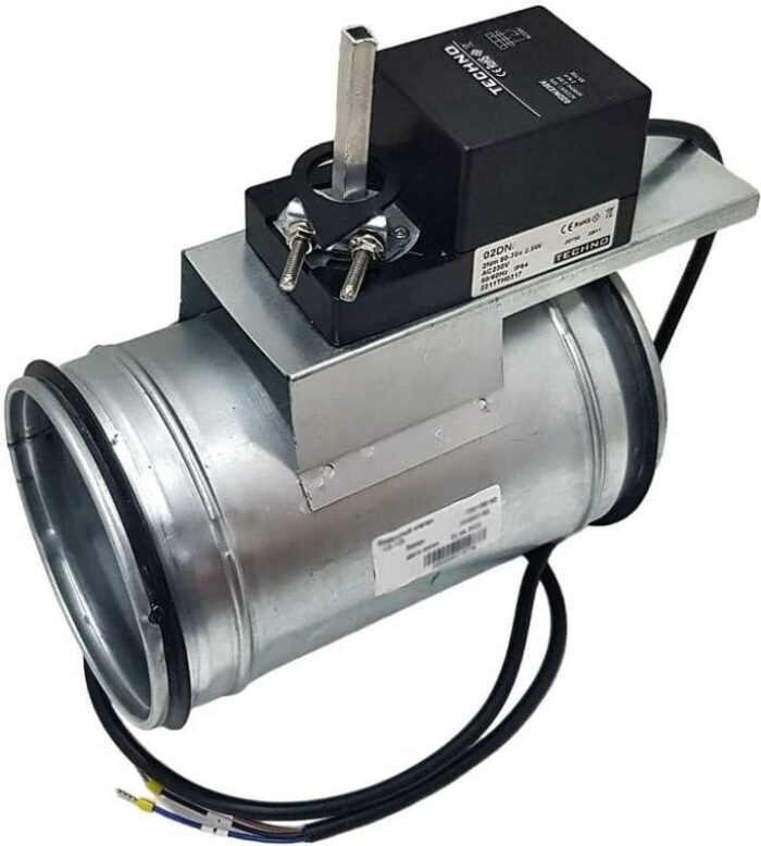 8020842462 TKD125-02DN/230V Регулирующая заслонка круглая, диам. 125мм с риверсивным электроприводом 2Нм, 220В ... Hirschmann — изображение 4