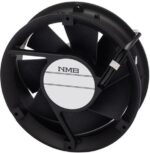 8006880865 17250VA-48R-EU-01, Fan Tubeaxial 48VDC Round - 172mm Dia Ball 346.1 CFM (9.69m³/min) 4 Wire Leads Hirschmann