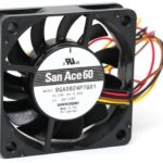 8005415445 9GA0624P7G01, DC Fans DC Axial Fan, 60x60x15mm, 24VDC, Low Power, Tachometer, PWM Hirschmann