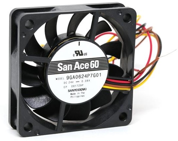 doc029666843 8005415445 9GA0624P7G01, DC Fans DC Axial Fan, 60x60x15mm, 24VDC, Low Power, Tachometer, PWM Hirschmann — изображение 1