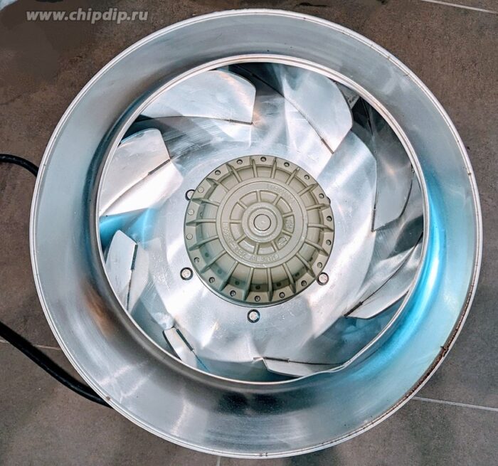 8035599386 Вентилятор центробежный Ziehl-abegg RH50M-4DK.6F.1R 230/400V 1.15KW 3.0/2.1A 1340min-1 () Hirschmann — изображение 2