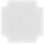 8034013074 09150-M/100, 40mm Sq Fan Replacement Filter Element Foam Hirschmann