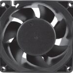 8004891080 FMA1-08038WBHW12, EC Fans EC FAN, 80x80x38mm, 2-BALL BEARING, HIGH SPEED, 100-240VAC, WIRE LEADS Hirschmann
