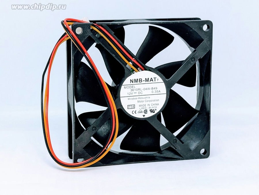 doc029713472 8035598735 Вентилятор NMB-MAT 3610RL-04W-B49 92x25мм 12V 3.36W 0.35A OEM () Hirschmann — изображение 1