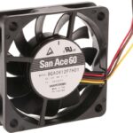8007692373 9GA0612P7H01, DC Fans DC Axial Fan, 60x60x15mm, 12VDC, Low Power, Tachometer, PWM Hirschmann