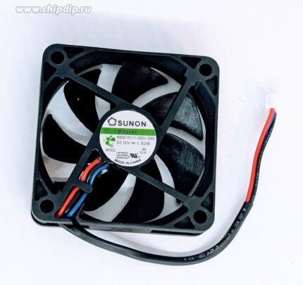 8021102122 Вентилятор SUNON ME60151V1-000U-G99 12V DC 2.92W (0.24A) 60X15 3pin Hirschmann