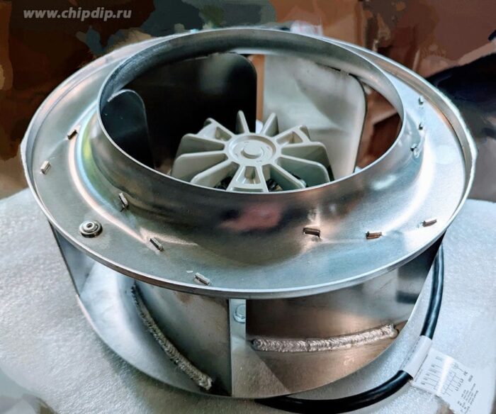 8021102125 Вентилятор Ziehl-Abegg RH28M-2DK.3F.1R 400-460V 50/60Hz 0.53/0,86kW 0.95/1.25A Hirschmann — изображение 2