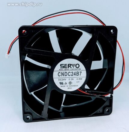 8018235461 Вентилятор Servo CNDC24B7 120x38мм 24V 4.8W 0.2A OEM 2pin Hirschmann