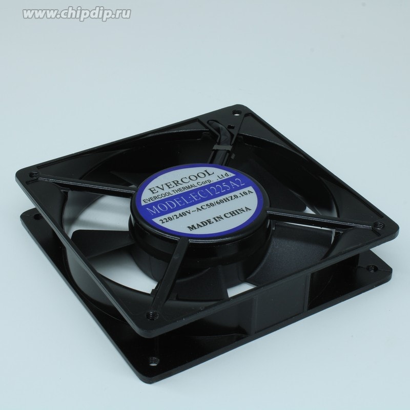 doc029974231 8020788469 EC12025A2HBT, (EC1225A2HBLT 120*120*25 220V), Вентилятор 220В, 120х120х25мм , подш. качения, 2000 об/мин Hirschmann — изображение 1