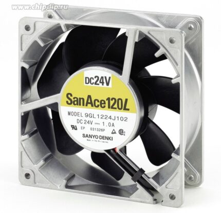 8015506672 Вентялятор San Ace120L Model 9GL1224J102 24V DC 1.0A 120x38 3pin () Hirschmann