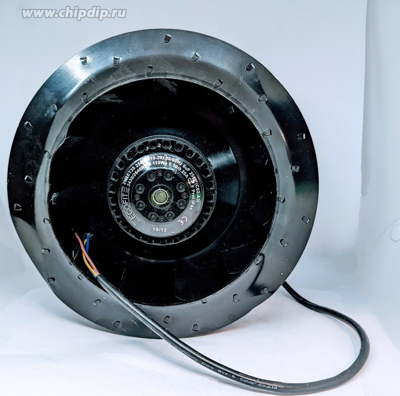doc030044435 8007681812 Вентилятор Ecofit 2VREt35 250V (R10-29) 247x82мм 400V 110W 0.2A Hirschmann — изображение 1