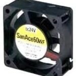 8005415586 9WF0624H7D01, DC Fans DC Axial Fan, 60x60x15mm, 24VDC, Oil Proof, Locked Rotor Sensor Hirschmann