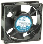 8005733346 OD1232-SPOT, Fan Tubeaxial 120VAC Square - 120mm L x 120mm H Ball 120.0 CFM (3.36m³/min) Cord and Plug Hirschmann