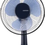 8021298110 Вентилятор настольный CT-5006 (голубой) 25Вт, решетка-сетка 27см, лопасти 23 см, 2 скорости CT-5006 Blue Hirschmann