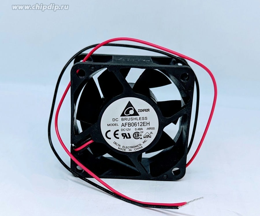 doc030329547 8021202692 Вентилятор Delta Electronics AFB0612EH -AR00/-A 60x25мм 12V 0.48A 2pin Hirschmann — изображение 1