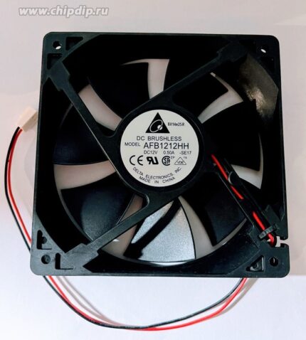 8035597617 Вентилятор Delta Electronics AFB1212HH -SE17 DC 12V 0.50A 120x25 2pin () Hirschmann