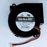 8007682059 Вентилятор Sanyo Denki SanAce B97 9BMB24P2K01 24V DC 1,62A 97X33 улитка 4pin Hirschmann