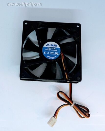8007683194 Вентилятор Zalman PS92252H 92x25мм 12V 3.36W 0.28A OEM Hirschmann