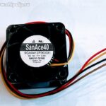 8021344990 Вентилятор San Ace 9GA0412P3G031 12V DC 0.39A 40x28 4pin Hirschmann