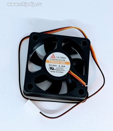 8014216528 Вентилятор Y.S.TECH FD245015EL DC 24V 0.14A 50x15 3pin Hirschmann