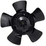 8004985605 A2D200-AA02-19, AC Fans AC Axial Fan, 195x72.5mm Round, 400VAC, 53/70W, 2800/3150RPM, 75Pa/100Pa, IP44 Hirschmann