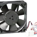 8004985352 512F/2-531, DC Fans DC Tubeaxial Fan, Speed Signal/Open Collector Output Hirschmann