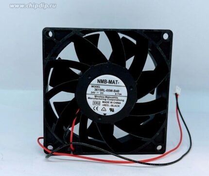 8007681889 Вентилятор NMB-MAT 3615RL-05W-B40 92x38мм 24V 13.44W 0.73А OEM Hirschmann