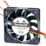 8049621408 Вентилятор Sanyo Denki San Ace 60 9GA0612M701 12V DC 0.08A 60X15 3pin Hirschmann