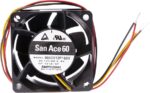 8048288877 Вентилятор Sanyo Denki San Ace 60 9GV0612P1G03 12V 2.8A 60x38 4pin Hirschmann