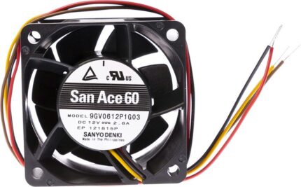 8048142854 Вентилятор Sanyo Denki San Ace 60 9GV0612P1G03 12V DC 2.8A 60X38 4pin Hirschmann