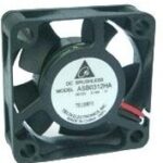 8008651200 ASB03512HB-F00, Fan Tubeaxial 12VDC Square - 35mm L x 35mm H Sleeve 9.5 CFM (0.266m³/min) 3 Wire Leads Hirschmann